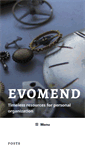 Mobile Screenshot of evomend.net